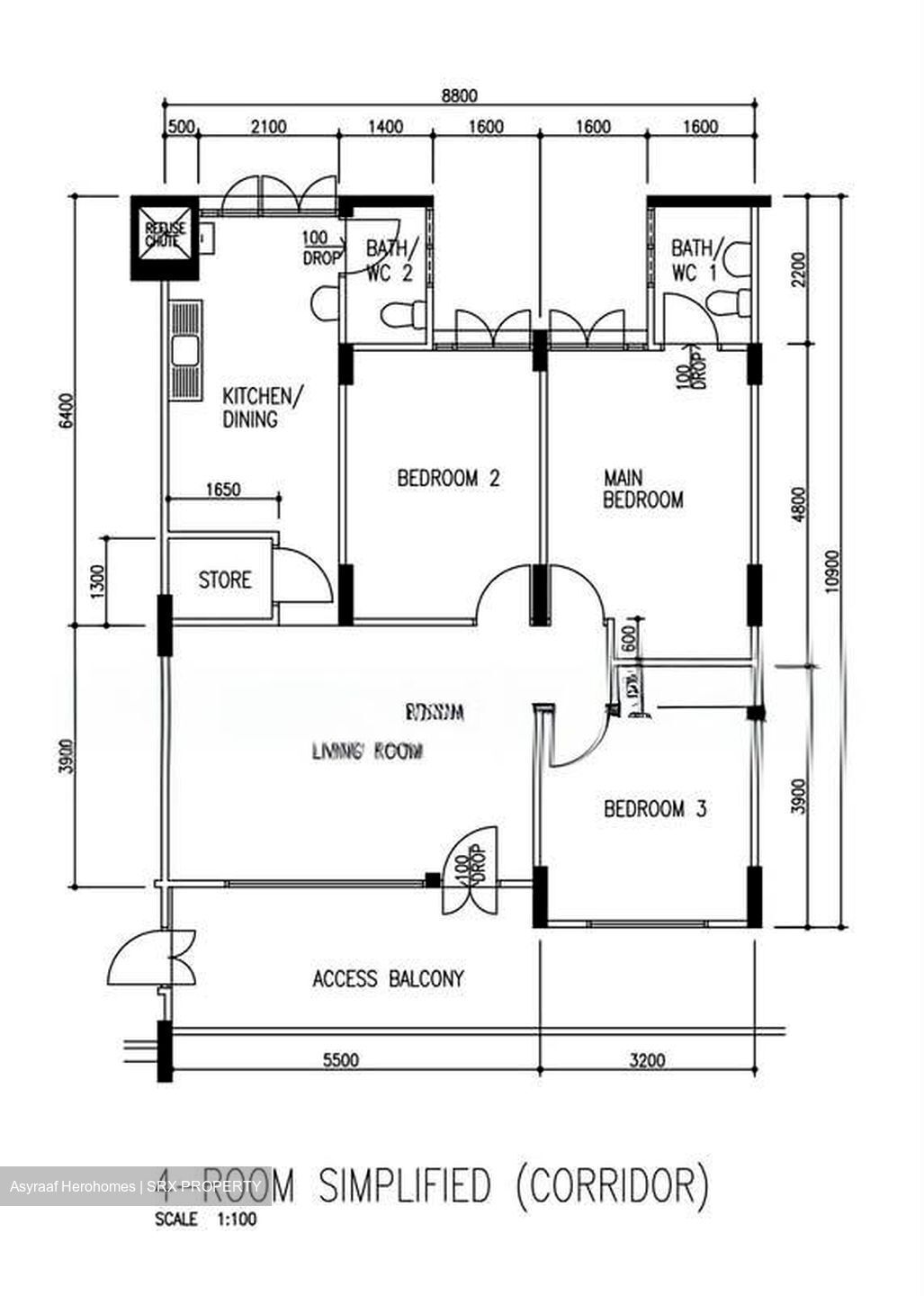 Blk 171 Siglap East (Bedok), HDB 4 Rooms #606476741